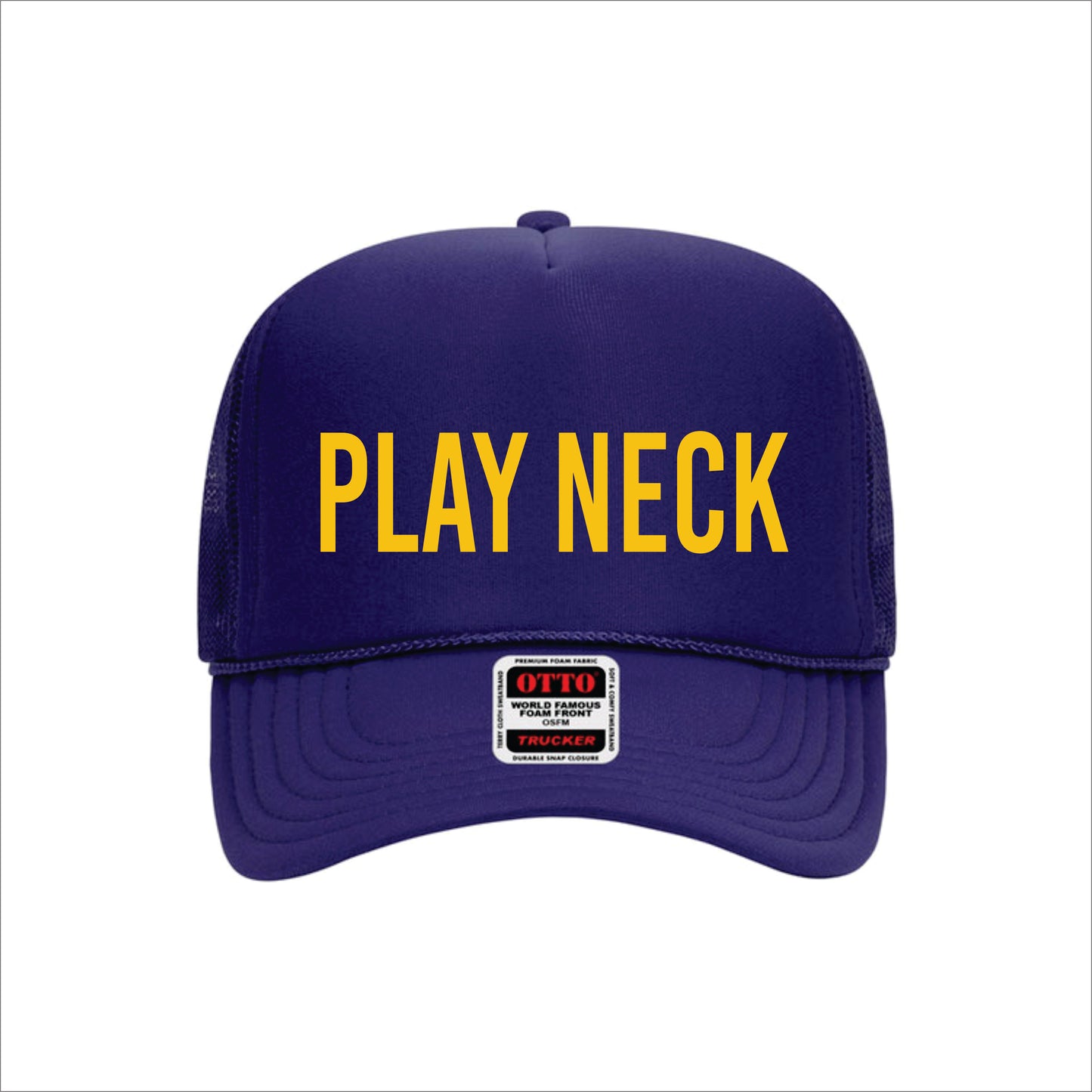 'Play Neck' Purple hat