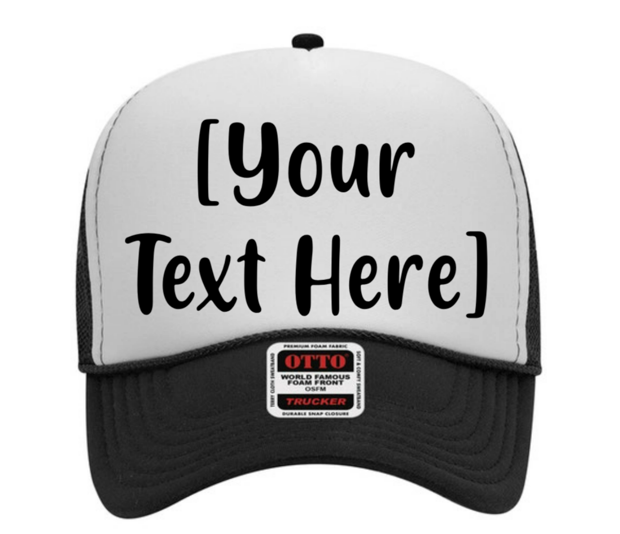 The Big Text FoamyHat